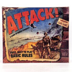 Attack! A Game Of World Conquest By Eagle Games Fast Easy To Play Basic Rules